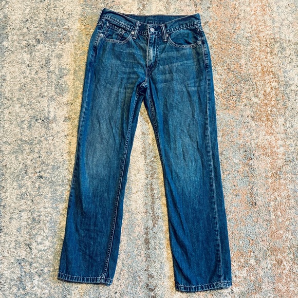 Levi’s 514 Straight Fit Men’s Jeans Medium Stone Wash Denim W29 x L30 29x30 - Picture 4 of 7